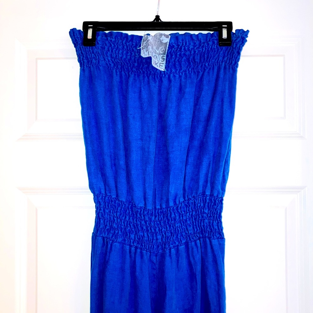 Linen Jumpsuit: Young Fabulous & Broke